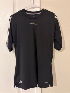 Adidas Adi-Pure Performance tee with the 3 Stripes